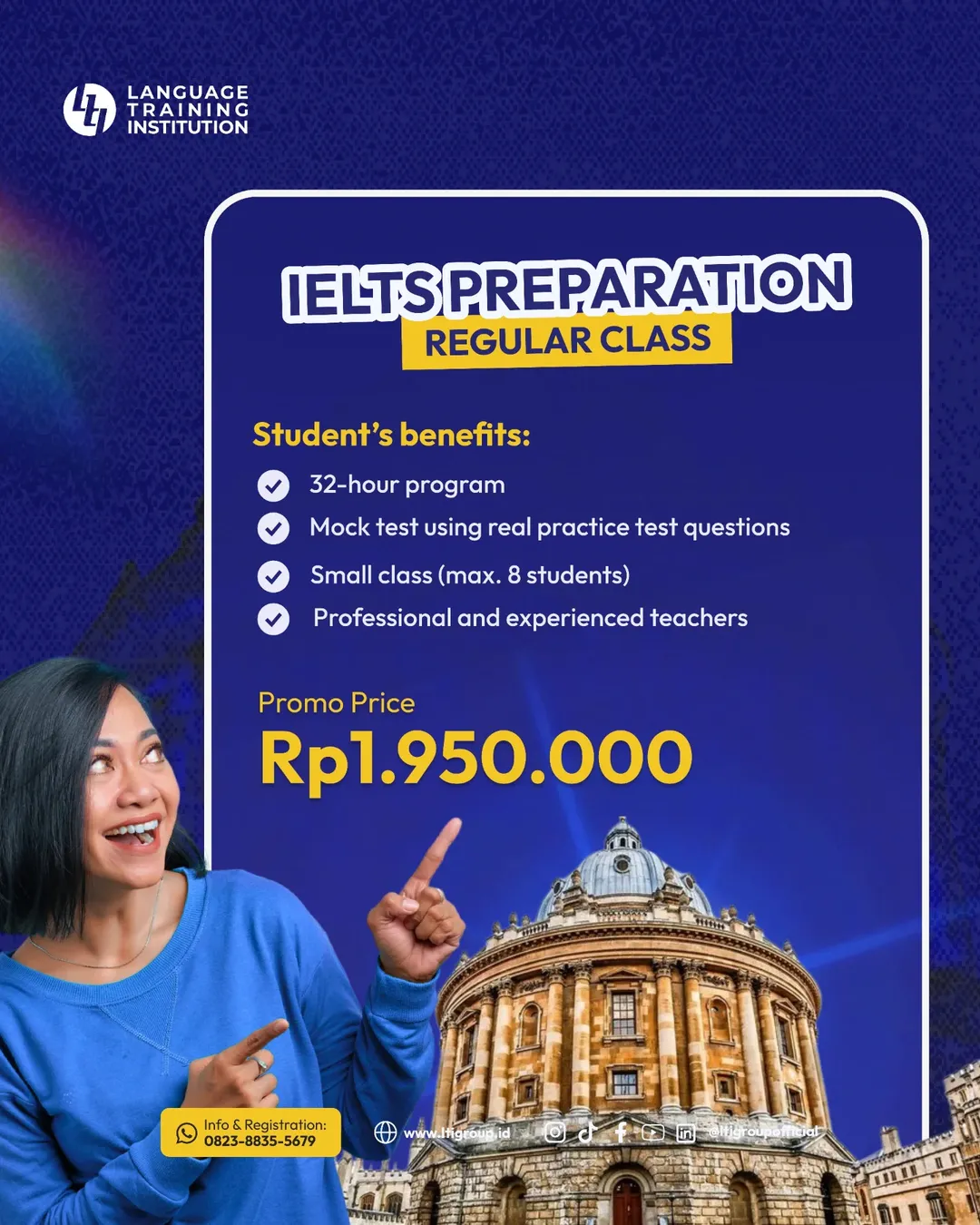 [ IELTS PREPARATION CLASS – REGULAR PROGRAM NOW OPEN! ]Planning to study or work abroad Make su